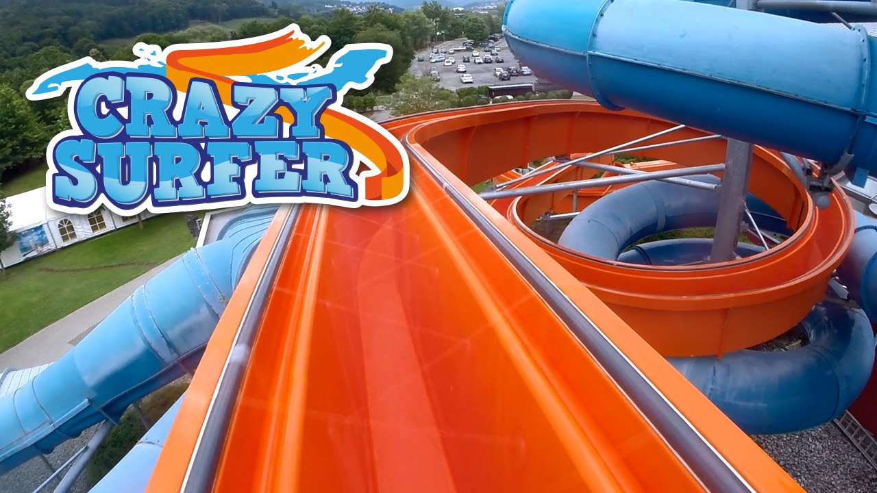 AquaMagis Plettenberg - CrazySURFER Steh-Rutsche Onride!