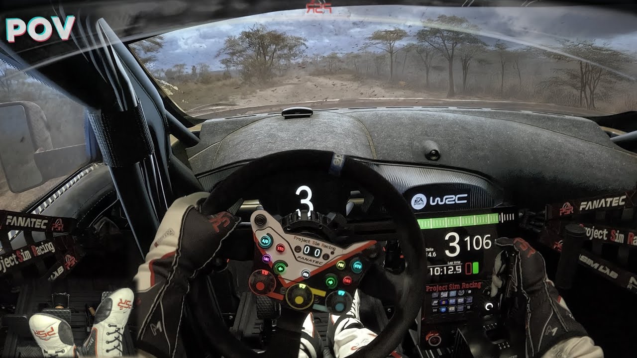 POV: 20 KM BRUTALNEGO Rajdu Safari WRC w Kenii! | Moza mBooster