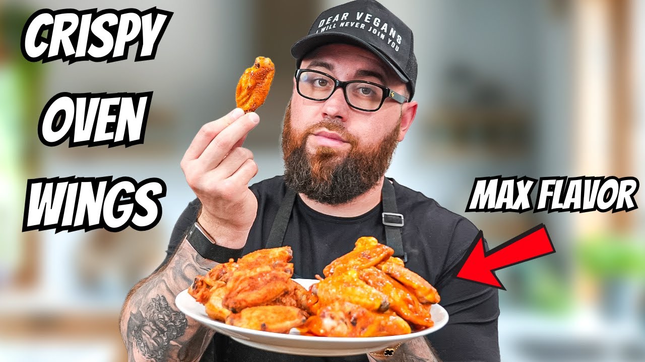 The Secret to Perfect Crispy Wings in the Oven (Crispy, Juicy, Flavorful!)