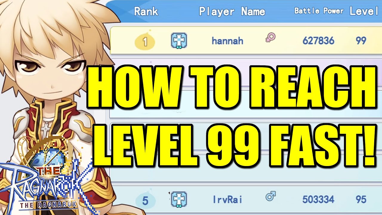 КАК БЫСТРО ДОСТИЧЬ 99 УРОВНЯ! F2P КАК БЫСТРЕЕ ПОВЫСИТЬ УРОВЕНЬ В «РАГНАРОКЕ»! 5 лучших советов по...