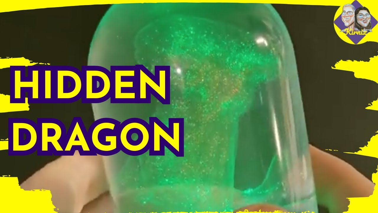 Resin Optical Illusion: Hidden Dragon in a Bell Jar (Pressure Pot Clear) | Epoxy Resin