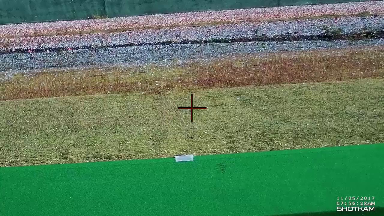 shotkam カメラによる標的クレー破砕の瞬間　（ショットコロンとクレー）ShotKam
