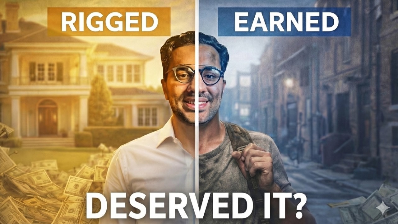 Rigged vs Earned: Why Rich People Think They Earned It