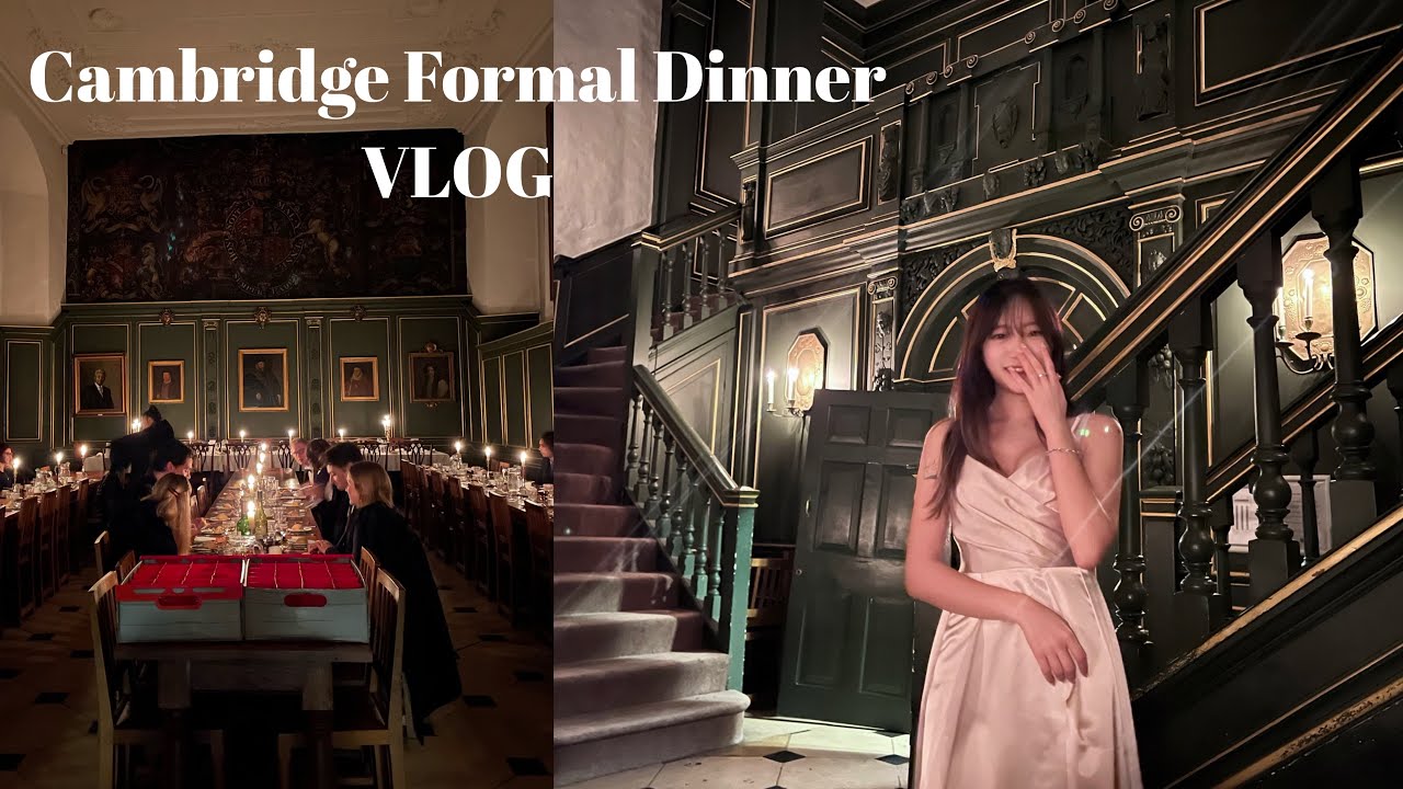 [UKVLOG]🇬🇧영국 그 자체 해리포터 영화같은 캠브리지 대학교 포멀 브이로그 . Cambridge Formal dinner vlog . 영국 여행