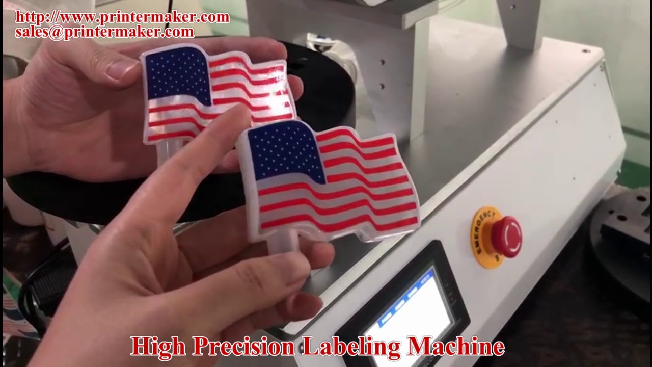 High precision labeling machine
