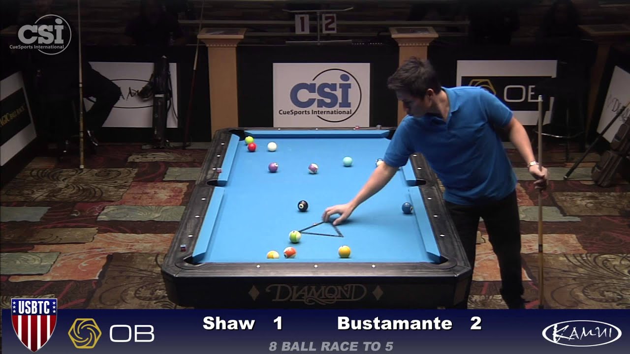 USBTC 8-Ball, 2015: Джейсон Шоу против Ховена Бустаманте