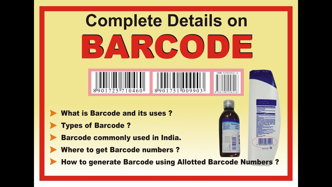 A Complete Guide on Barcode. How to generate Barcode from Coreldraw and other software on Google.