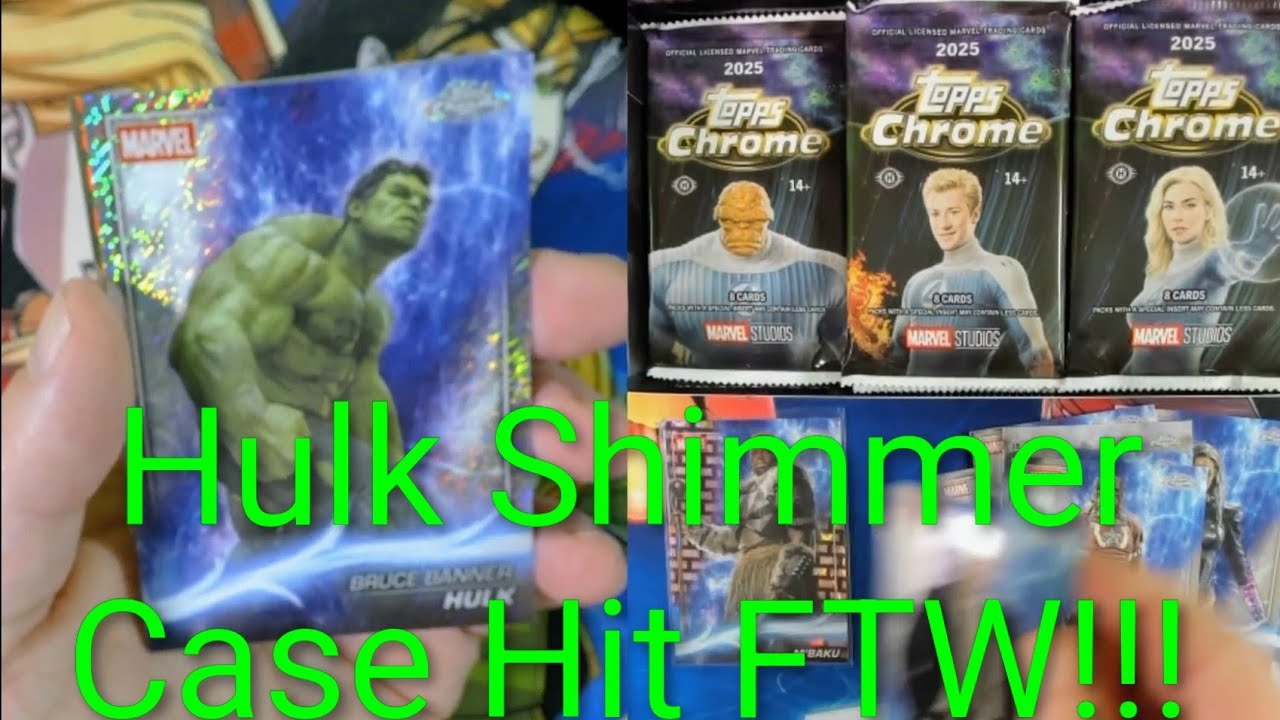 Galactic Hits in this 2025 Topps Chrome Marvel Studios Double Box Break!!! An Auto Plus a Gold Wave!