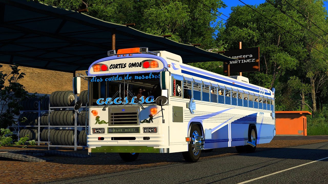 Blue bird para Américan Truck simulator(explicación sobre lo que está pasando)