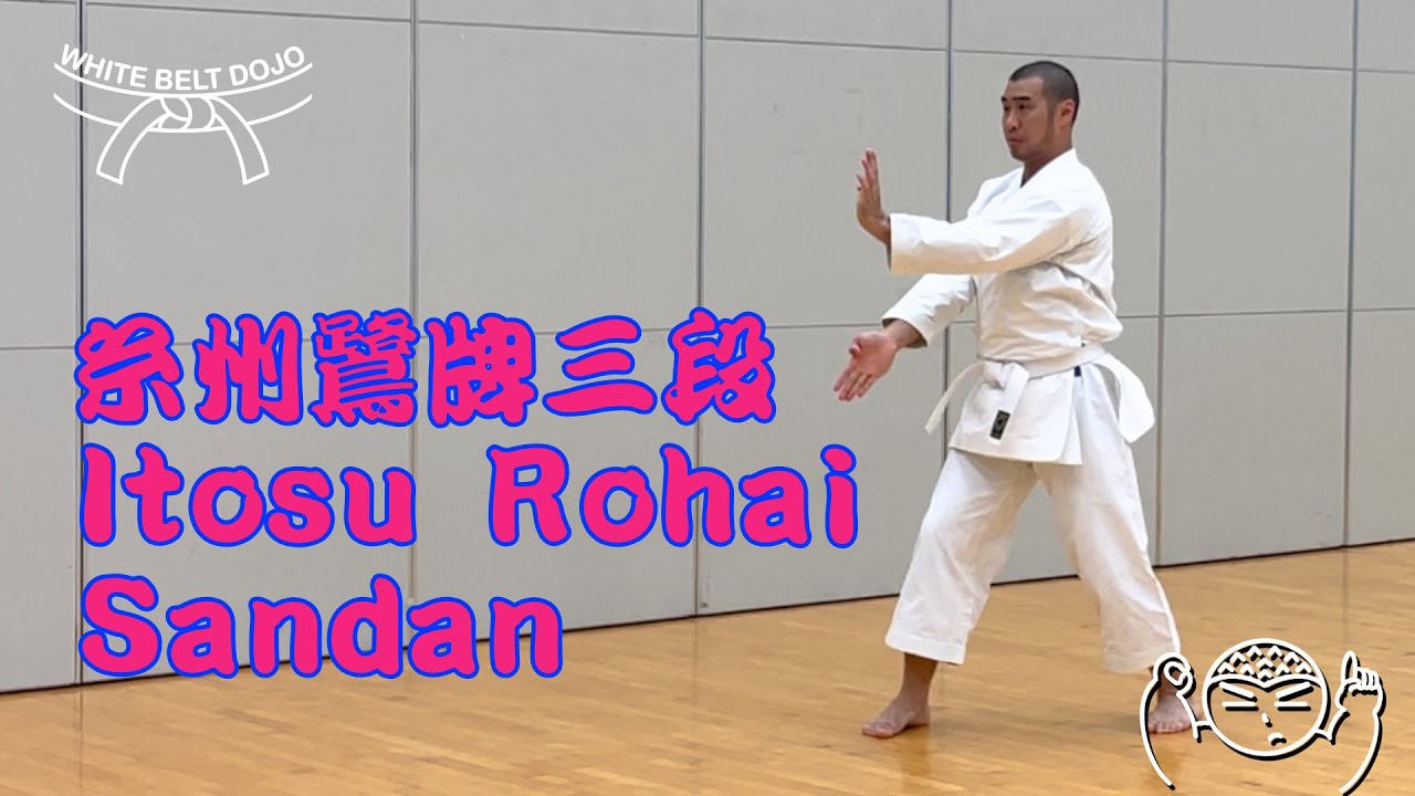 Kata021 - 糸州鷺牌三段示範 Demonstration of Itosu Rohai Sandan