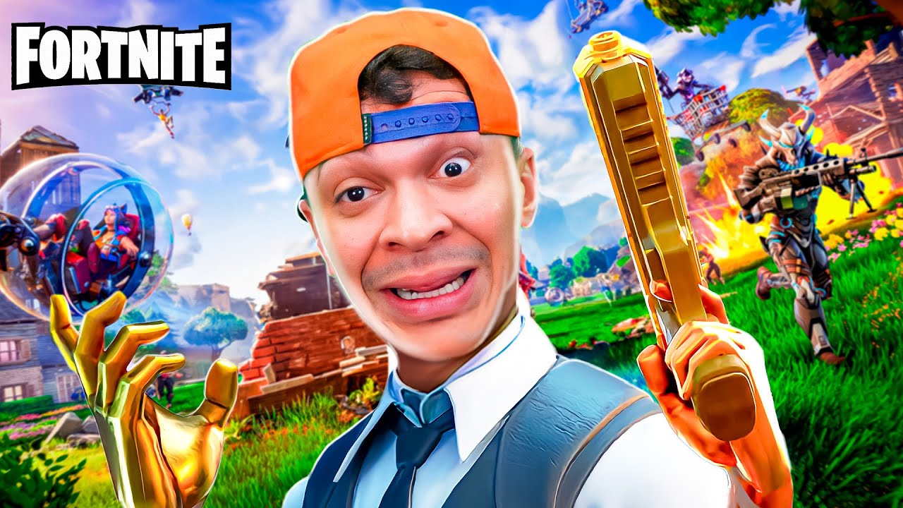 UM SHOW DE RUINDADE & RAGE NO FORTNITE! 🤬 *jogando pela primeira vez*