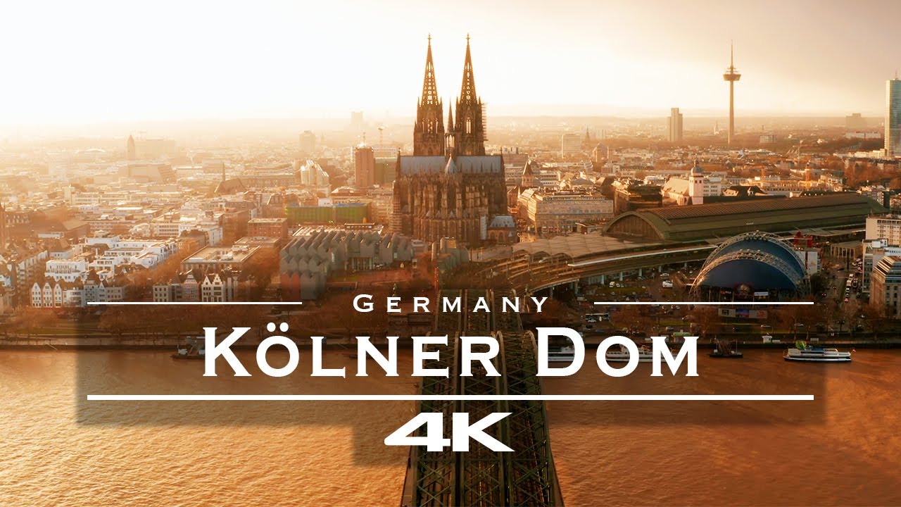 Cologne Cathedral / Kölner Dom, Germany 🇩🇪 - by drone [4K]