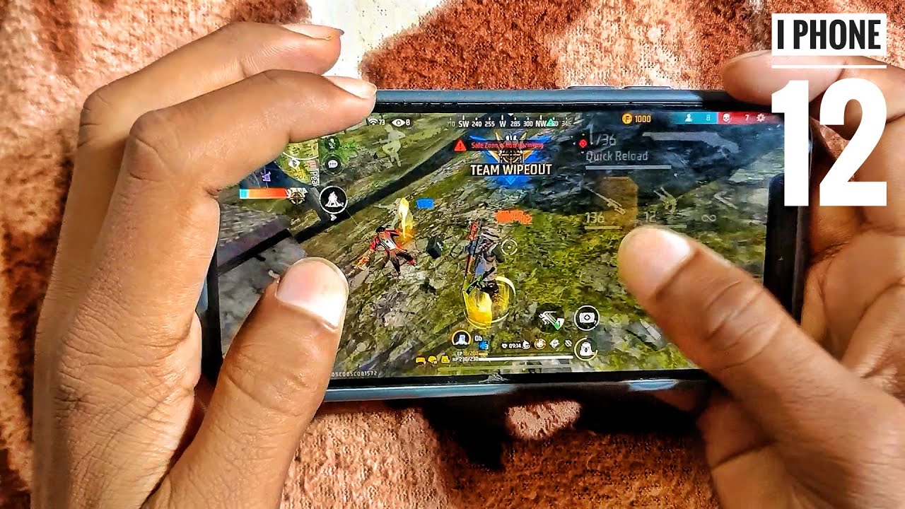 Free Fire : Br - Rank ❣️ 3 Finger Custom HUD Handcam Gameplay 😀