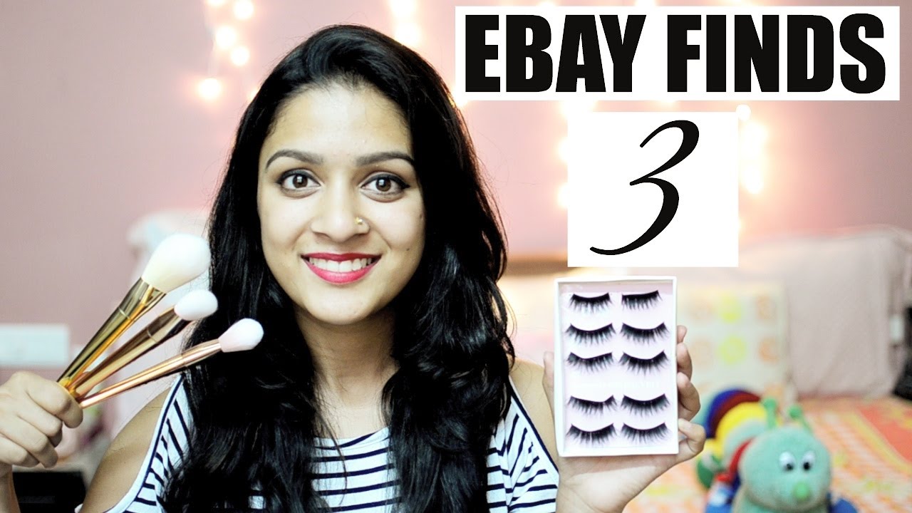 ALIEXPRESS ALTERNATIVE?? EBAY.COM HAUL | CHEAP MAKEUP BRUSHES+FALSIES | EBAY FINDS PART 3