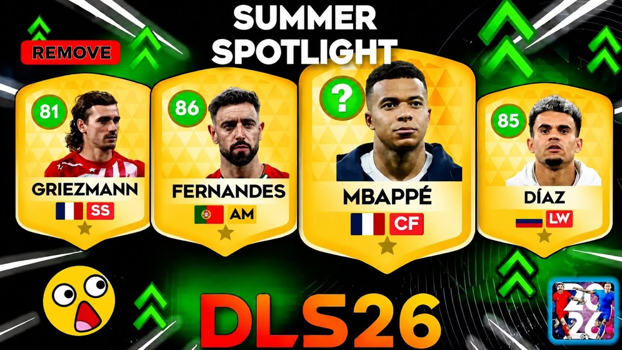 DLS 26 😱 SUMMER SPOTLIGHT ☀️ NEW RATINGS UPDATE Biggest Upgrades (Part 3) 🔥 | Dream League Soccer 26
