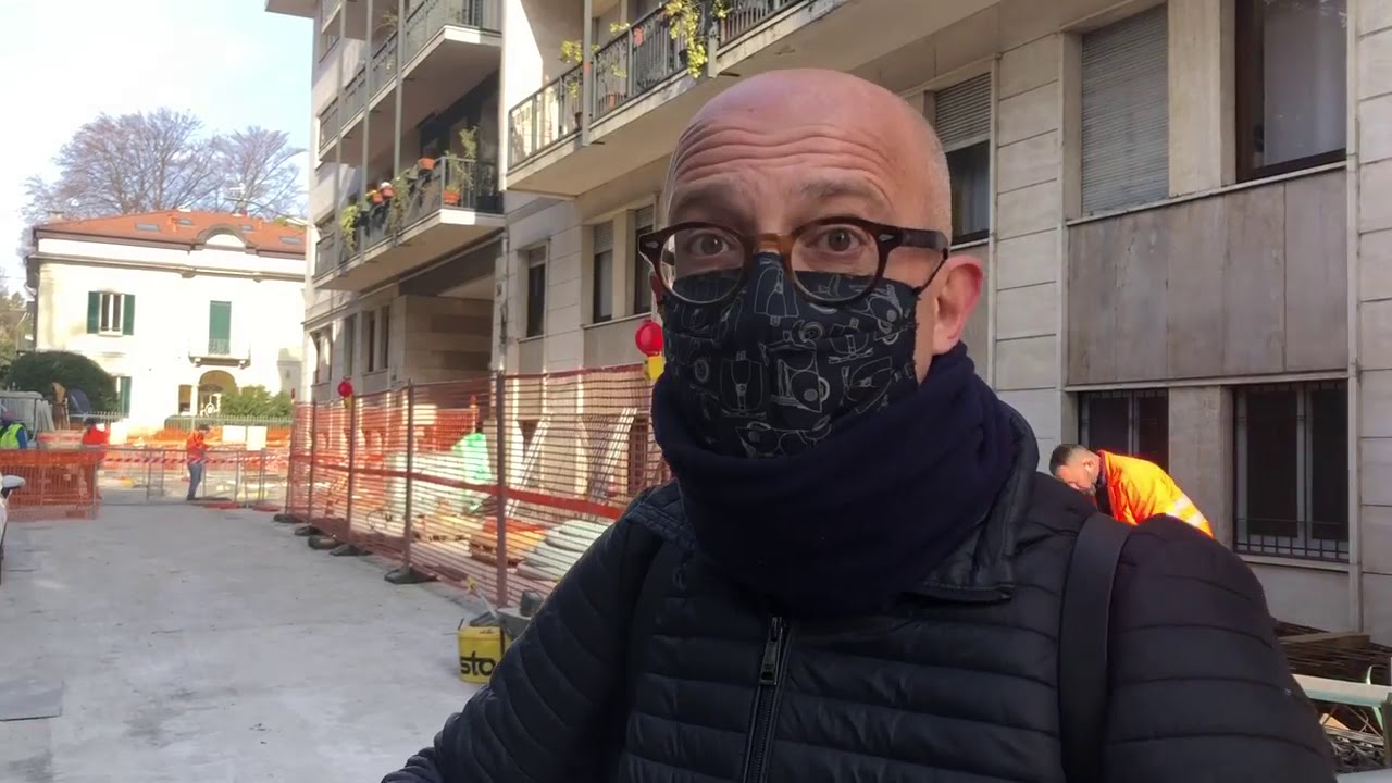Varese - Via del Cairo, proseguono i lavori! (15.03.21)