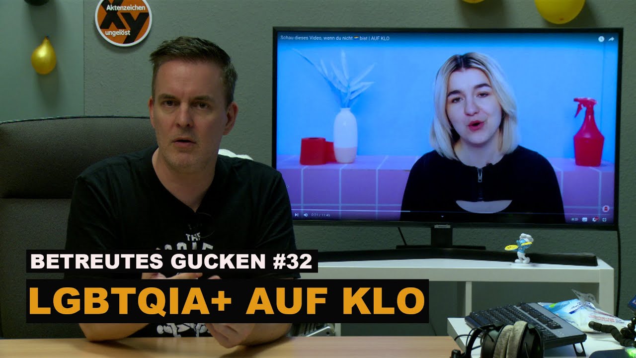 Lehrvideo für blöde Heteros: AUF KLO erklärt LGBTQIA+ | Betreutes Gucken #32