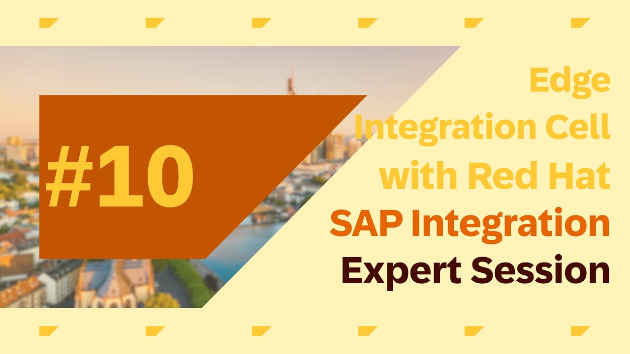 SAP Edge Integration Cell with Red Hat, Best Practice