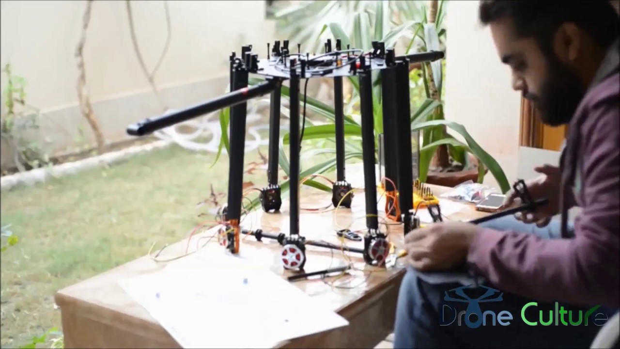 Tarrot S1000 assembly by drone culture ( octacopter )