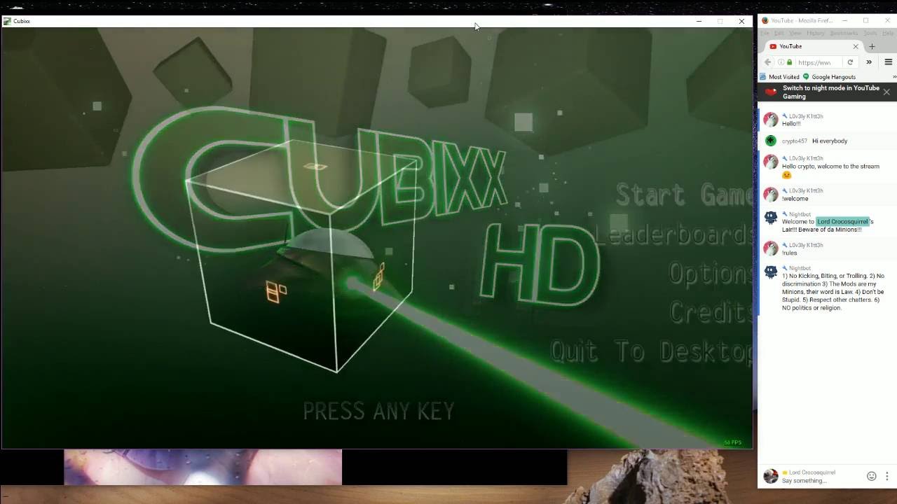 SquirrelPlay Live: Way of the Cubixx Samurai Obduction