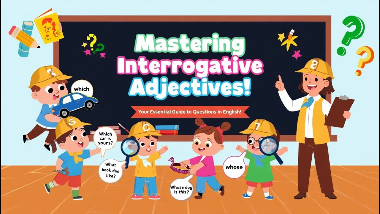 Mastering Interrogative Adjectives: Your Essential Guide to Questions in English!