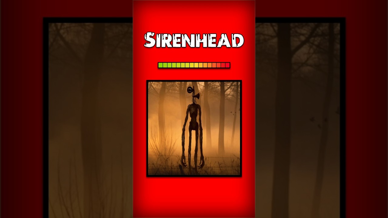 Siren Head [ Urban Legend] #horror #urbanlegend #animation #sirenhead