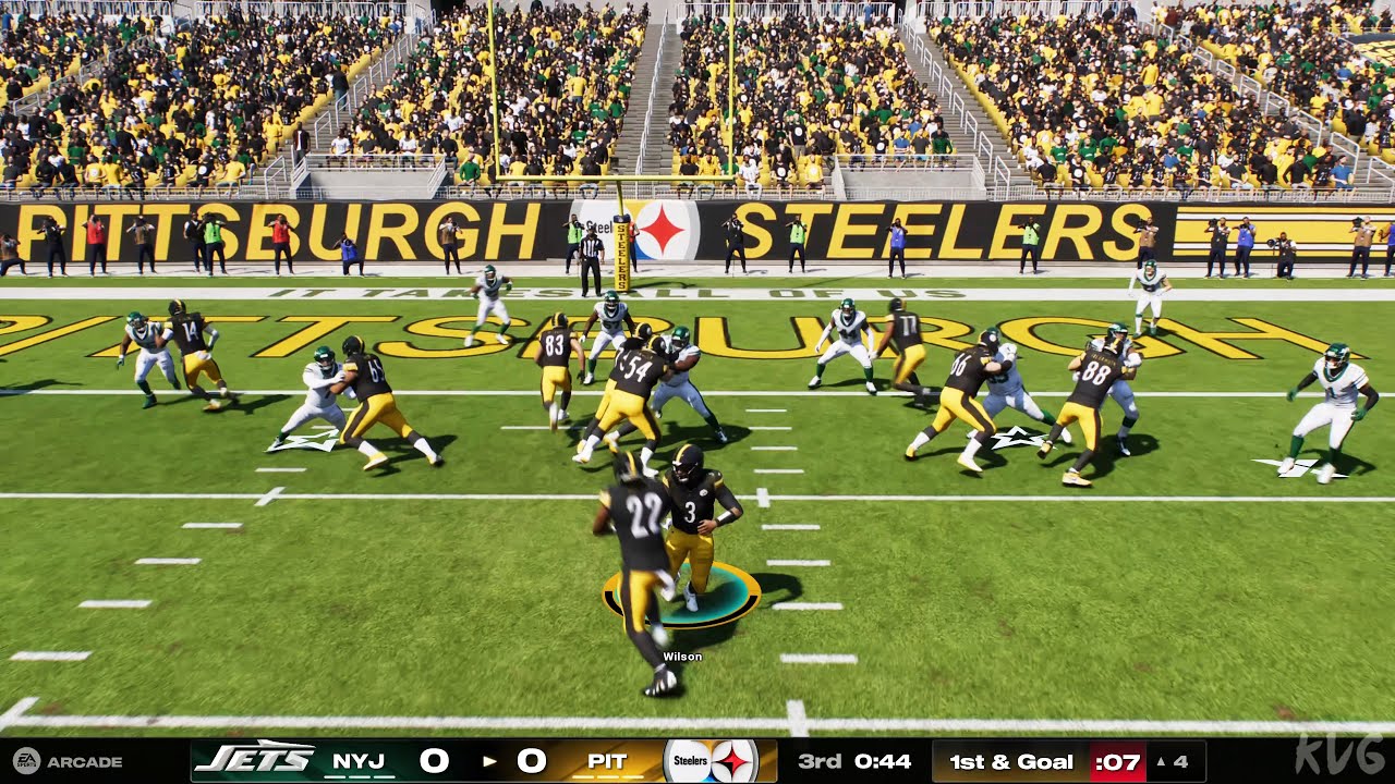 Madden NFL 25 - New York Jets vs Pittsburgh Steelers - Gameplay (PS5 UHD) [4K60FPS]