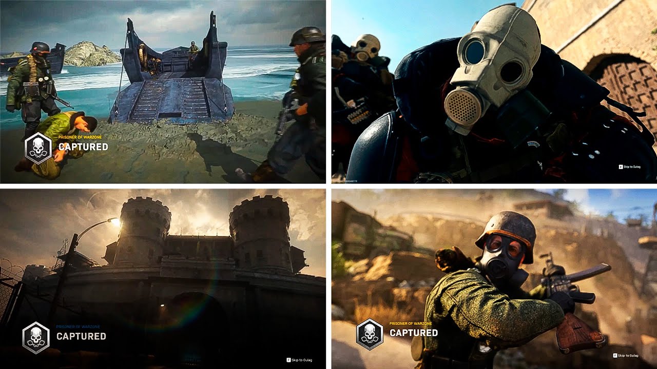 All Captured Gulag Cutscenes in Call of Duty Warzone and Warzone 2.0