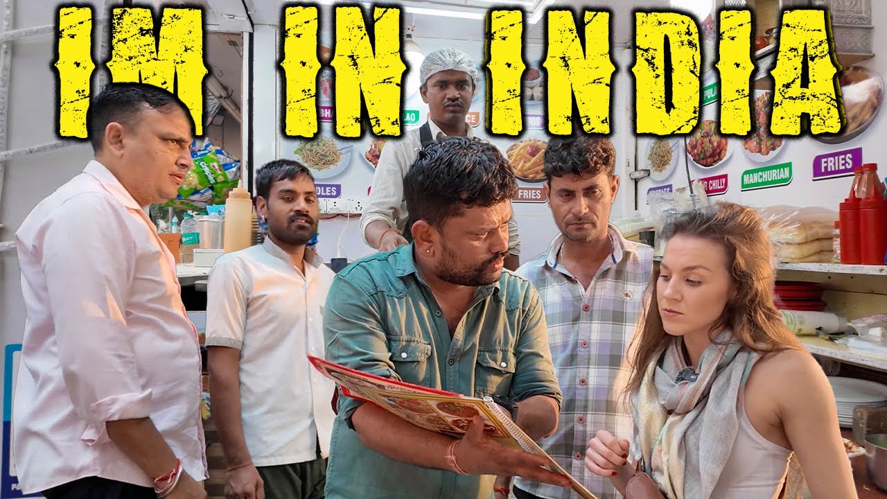 FIRST DAY in INDIA 🇮🇳 | Can't Believe This Happened #indianstreetfood