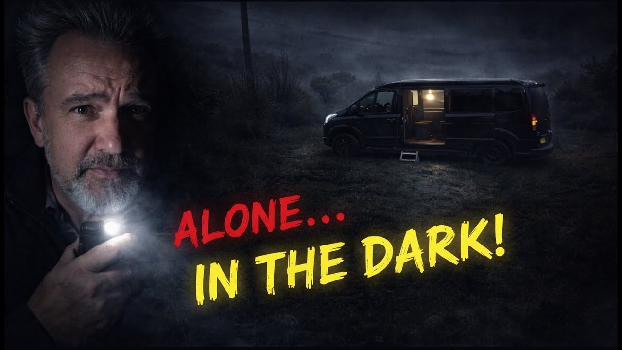 👀 Solo and lost in the dark - Lake District campervan chaos!