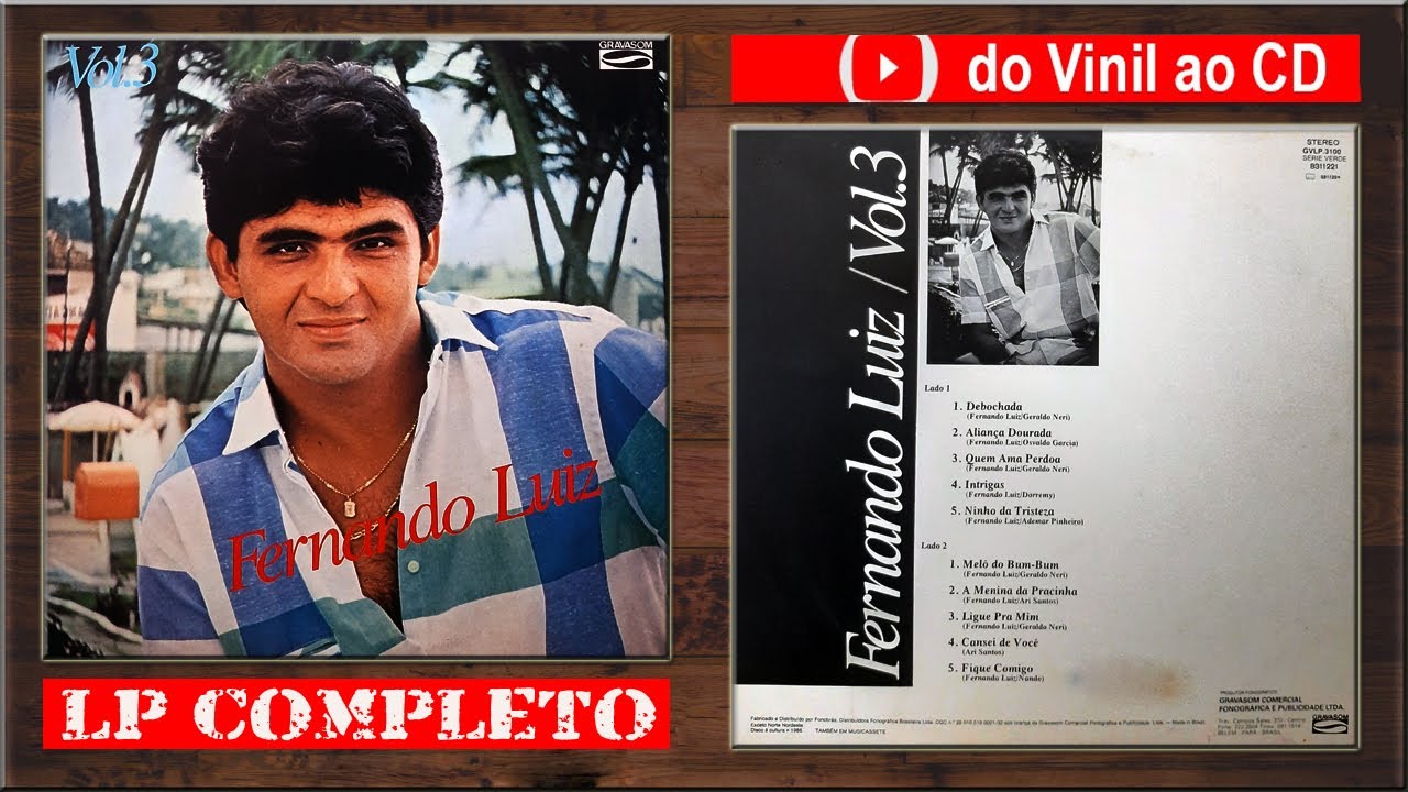 FERNANDO LUIZ - Vol 3 (LP Completo)