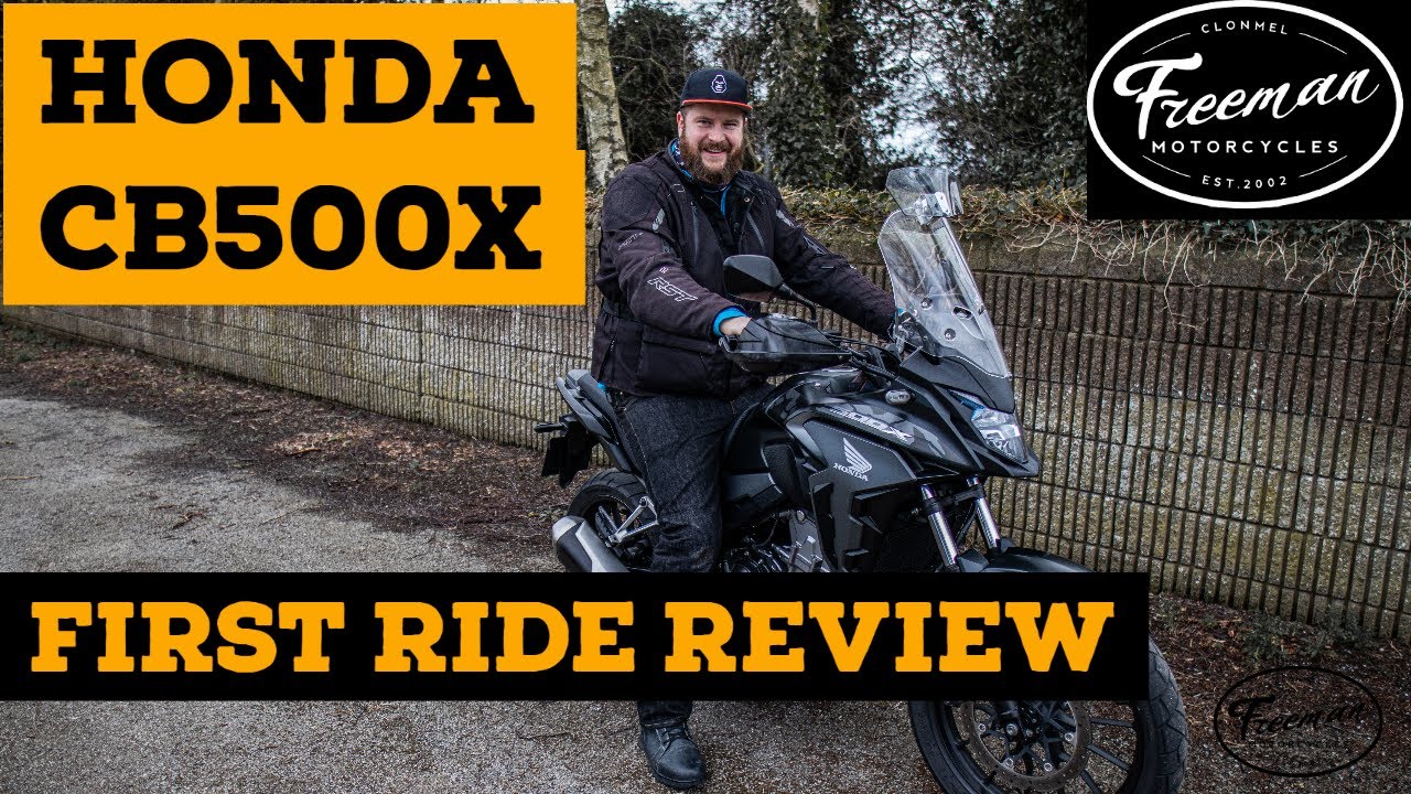 Honda CB500X First Ride Review! | A GREAT Bike for Tall Riders!