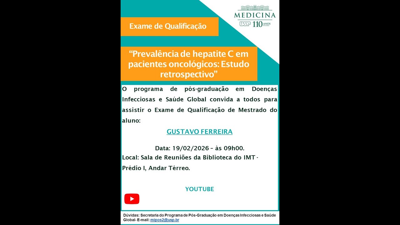 Prevalência de hepatite C em pacientes oncológicos: Estudo retrospectivo