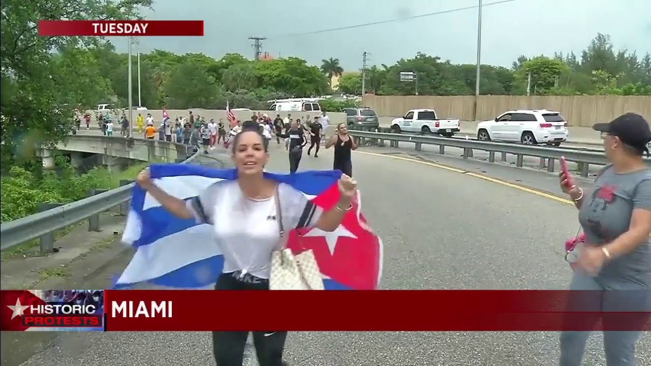Why weren't Cuba protesters in Miami subject to Florida's new anti-riot law?