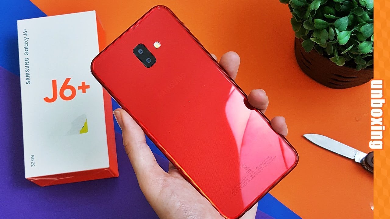 GALAXY J6 PLUS SAINDO DA CAIXA E PRIMEIRAS IMPRESSÕES