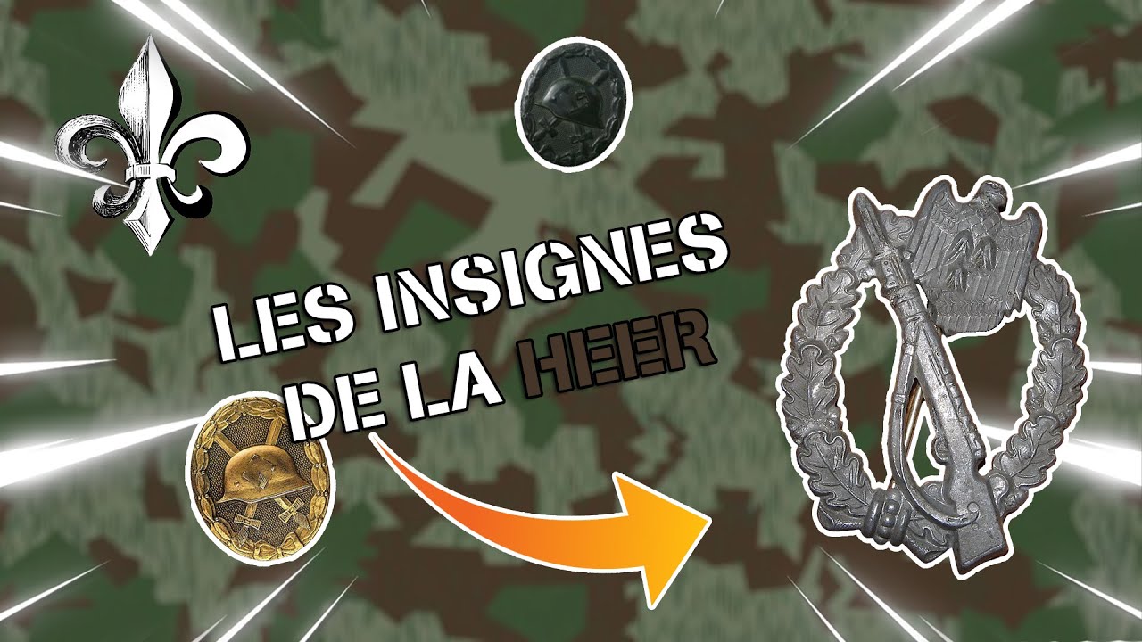Les insignes de la Heer ww2 + les arnaques du mois