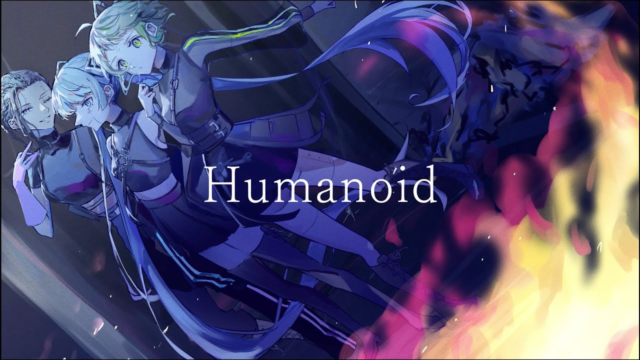 Humanoid / めろくる feat.初音ミク GUMI SARAH from VOCALOID6[Lyric Video]