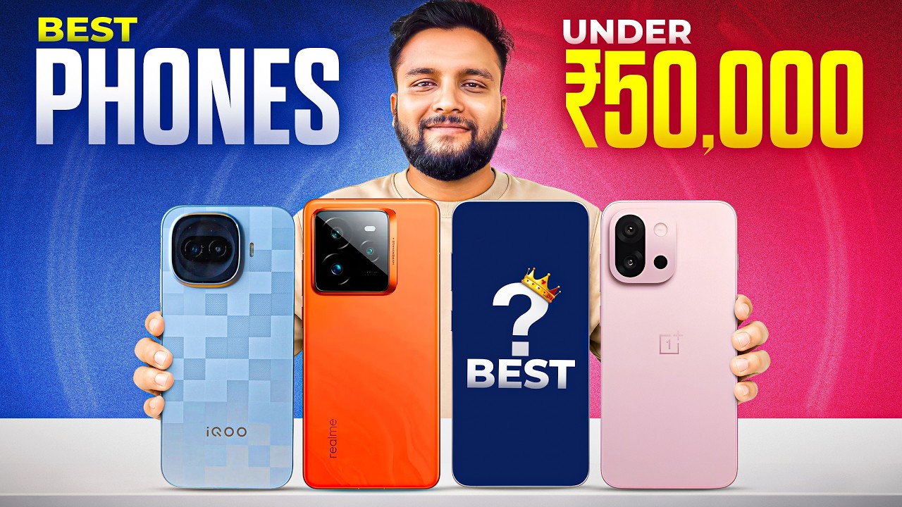 Best Phones Under 50000 May 2026 | Top 5 Phones Under 50000 India