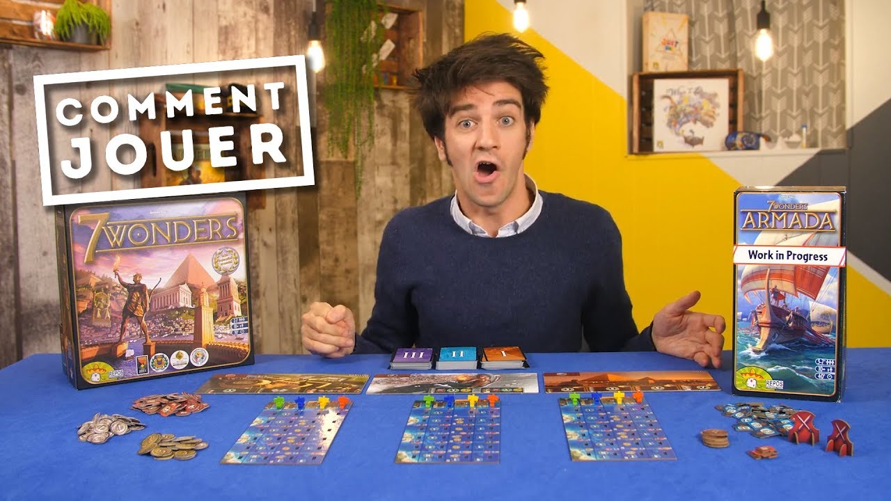 Comment jouer à 7 Wonders Armada