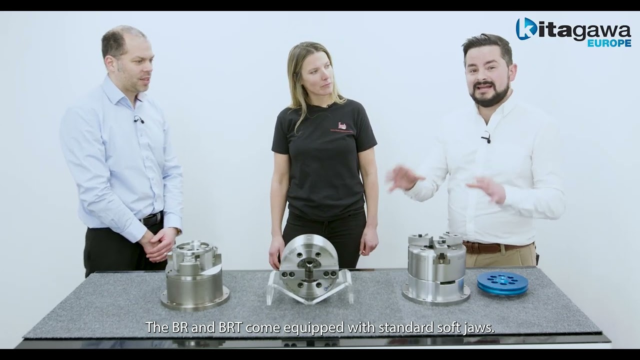 BR and BRT next generation lathe power chucks and specialist work holding