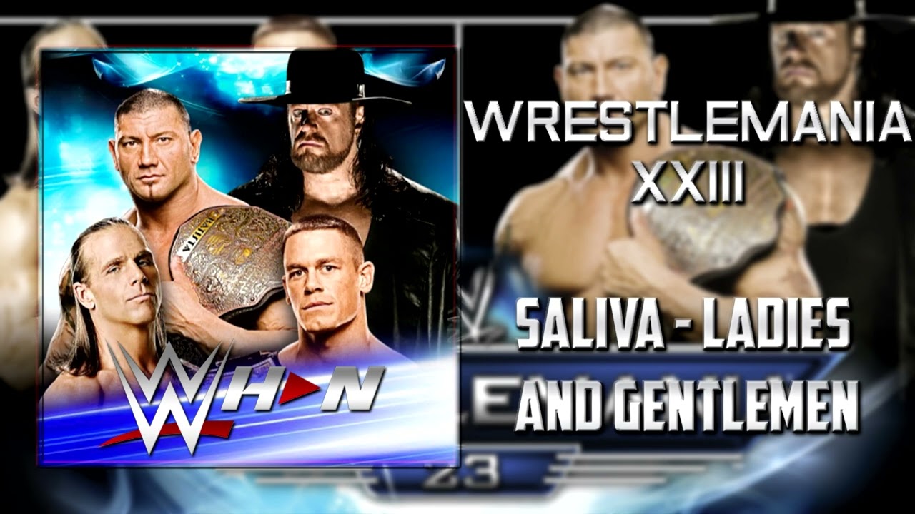 WWE: WrestleMania 23 - Saliva - Ladies and Gentlemen [Official Theme] + AE (Arena Effects)