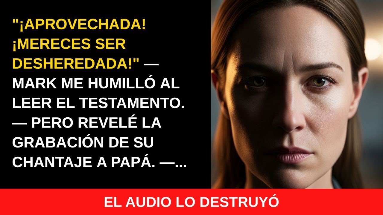 Mi hermano expuso mis secretos en el testamento—cuando revelé el audio, su rostro se destruyó.