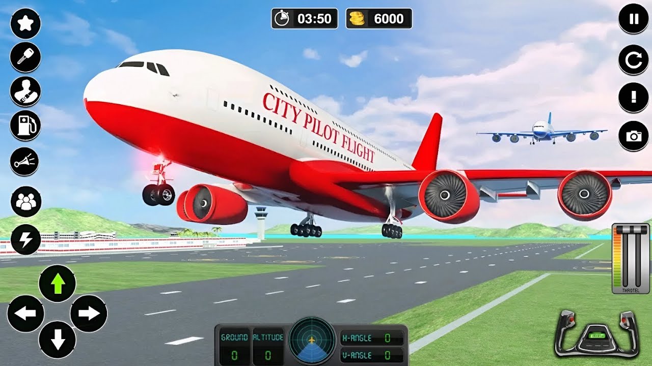 🔥 City Pilot Airplane Journey Android Gameplay 🎮