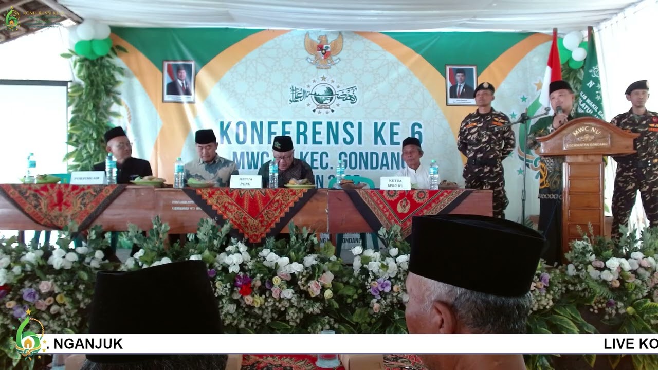 PEMBUKAAN KONFERENSI MWC NU GONDANG KE-VI | AHAD, 30 NOVEMBER 2025