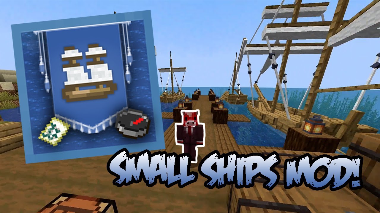 Small Ships Mod! 1.21 Minecraft Mod [10]