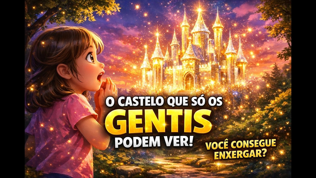 ✨🏰  O Castelo Invisível que Só Crianças Gentis Podiam Ver 🏰✨