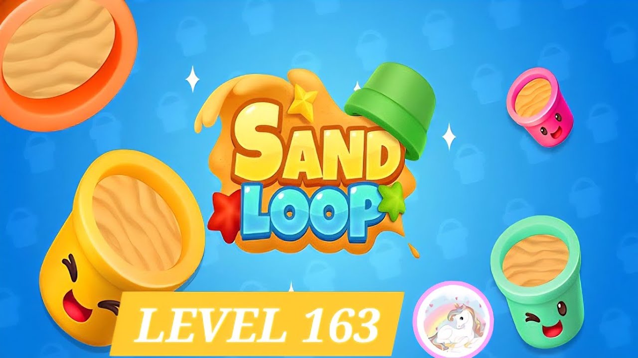 SAND LOOP Level 163 walkthrough 