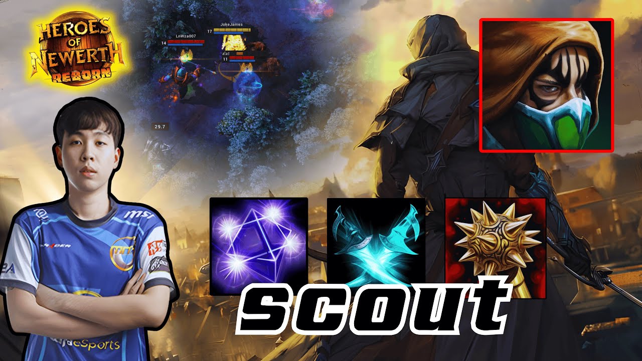 HoN REBORN Fouradd - Scout ดาบเบิ้ล แรงคูณ2