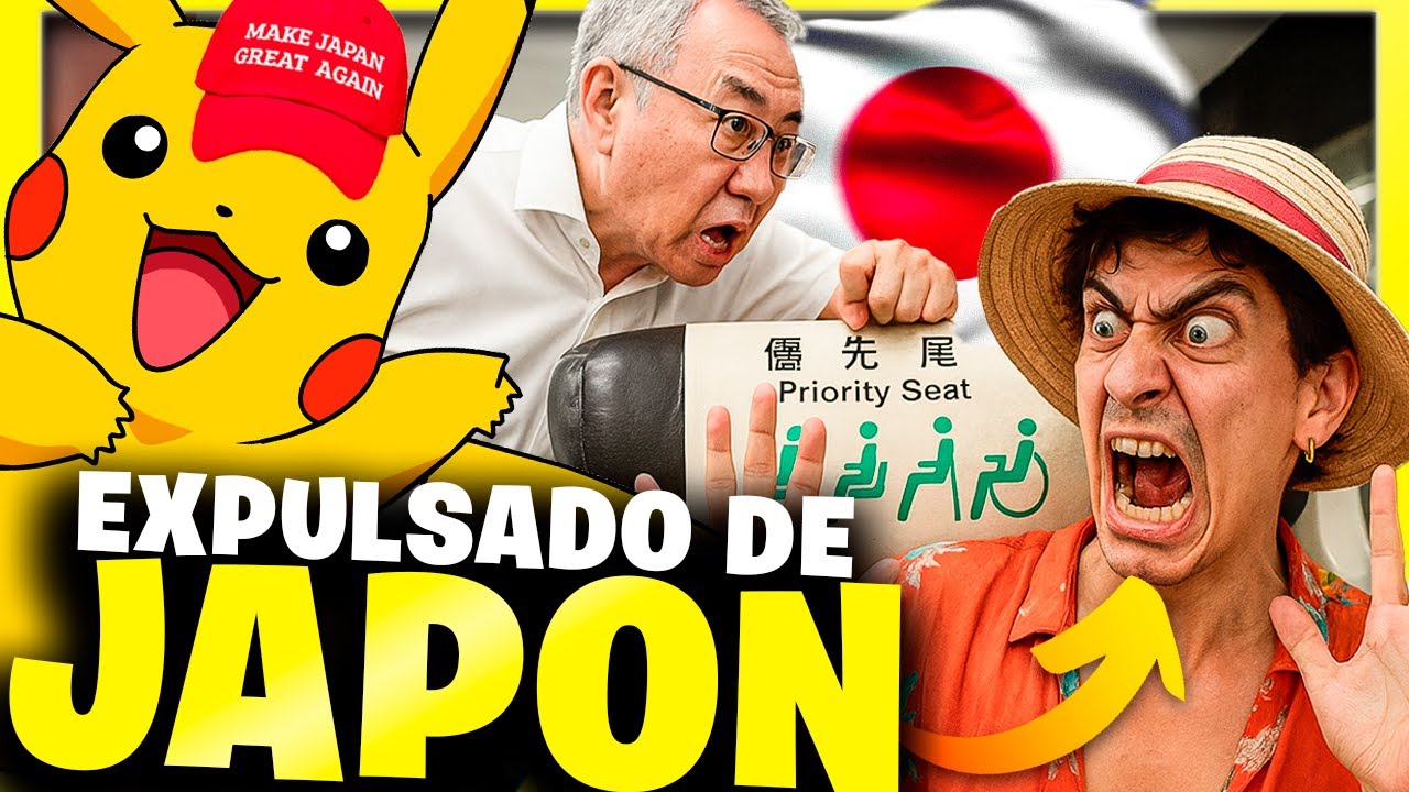 Streamer es EXPULSADO de JAP&Oacute;N por PELEAR con un ANCIANO japon&eacute;s 😱