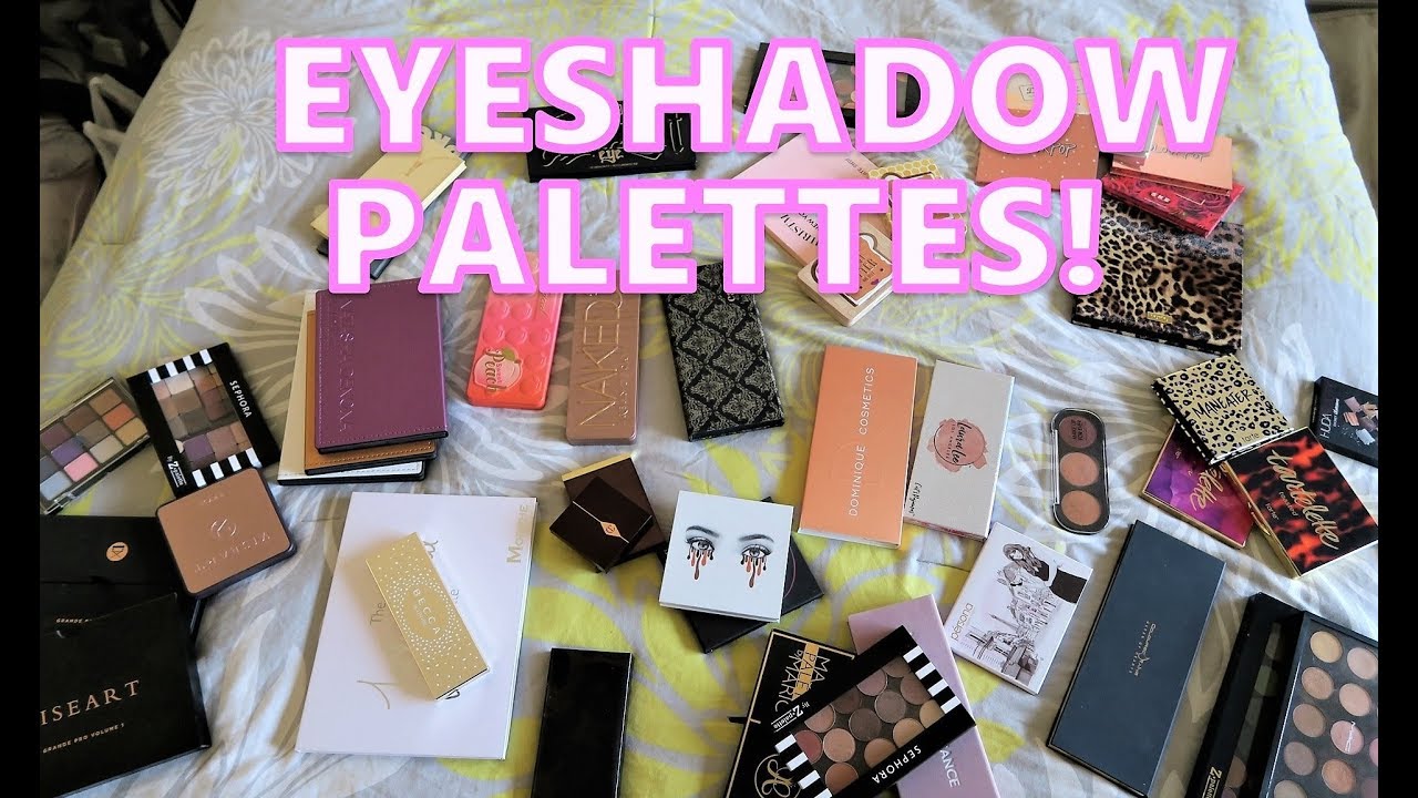 Eyeshadow Palette Collection and Declutter #2!